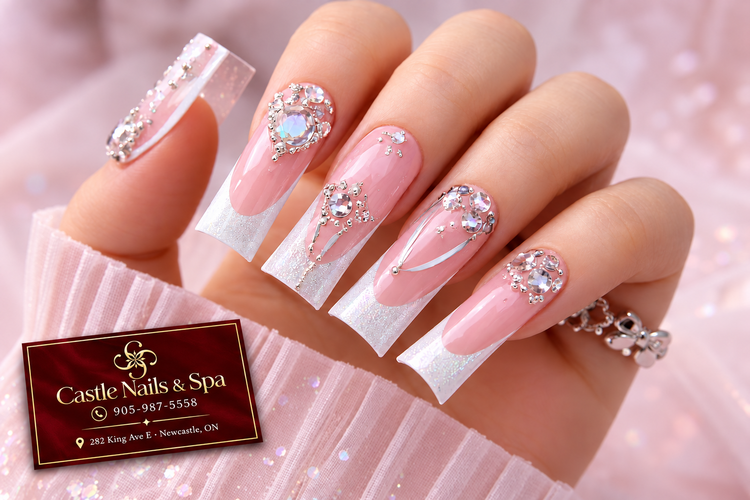 Nail design from Castle Nails & Spa gallery
